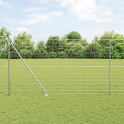 vidaXL Euro Fence med 7 Spikpinnar 1.6x10 m Galvaniserat Stål