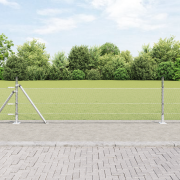 vidaXL Sexkantigt Stängsel 0,5x10 m Galvaniserat Stål