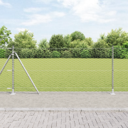 vidaXL Hexagon Stängsel 1x10 m Galvaniserat Stål