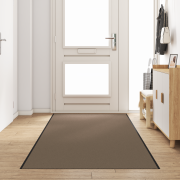 vidaXL Dörrmatta Rektangulär Beige 120x400 cm