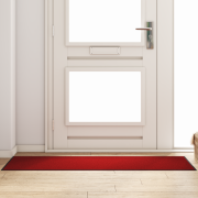 vidaXL Dörrmatta Rektangulär Röd 60x180 cm