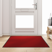vidaXL Röd Rektangulär Dörrmatta 120x180 cm