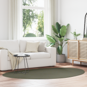 vidaXL Matta 'HUARTE'Mjuk kort plysch och tvättbar Skogsgrön 160x230 c...