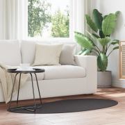 vidaXL Områdesmatta Antracit 80x150 cm Polypropylen Halkfri