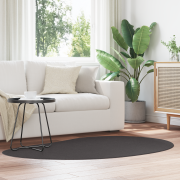 vidaXL Områdesmatta Antracit 120x170 cm Halkfri
