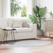 vidaXL Områdesmatta Grå 120x170 cm Polyester Halkfri