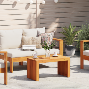 vidaXL Garden Kaffebord 70x35x35 cm Massivt Trä Akacia