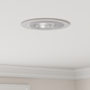 vidaXL Inbyggda spotlights 24 st Runda GU10 Silver Ø91 mm
