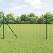 vidaXL Grön Euro Staket 1.2 x 10 m Stål
