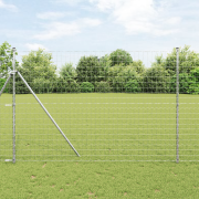 vidaXL Euro-gärde 1.6x10 m Galvaniserat Stål