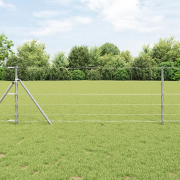 vidaXL Fältstängsel 0,8x100 m Galvaniserat stål