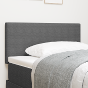 vidaXL Sänggavlar Enkel Design Ljusgrå 100 cm Corduroy Tyg
