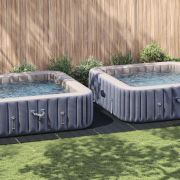 vidaXL Rektangulärt Poolöverdrag Svart Plast 999 x 500 cm Vattentåligt