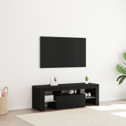 vidaXL TV-skåp Svart 120 x 35 x 40 cm Konstruerat trä