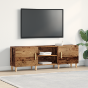 vidaXL TV-bänk återvunnet trä 150x30x50 cm konstruerat trä