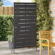 vidaXL Privacy Screen 180 cm Svart Stål