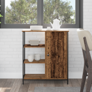 vidaXL Sideboard Gamla trä 70x30x80 cm Ingenjörsträ