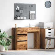 vidaXL gammalt trä skrivbord Gammalt trä Konstruerat trä Medium
