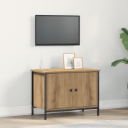 vidaXL TV-bänk Artisan Oak Spånskiva 60 x 35 x 45 cm TV-bänk