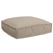 vidaXL Pallkudde för Säte Taupe 50x50x12 cm Oxfordtyg
