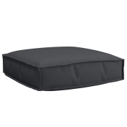 vidaXL Palldyna för sits Svart 60 x 60 x 12 cm Oxford tyg