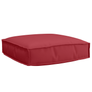 vidaXL Pallkudde för Sittplats Vinröd 60x60x12 cm Oxfordtyg