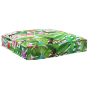 vidaXL Palettkudde för säte Tropisk djungel 80x80x12 cm Oxford tyg