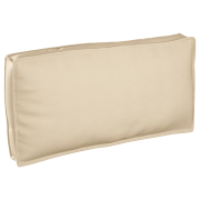 vidaXL Pallkudde för sitt/ryggstöd beige 120x60x12 cm Oxford tyg