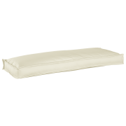 vidaXL Pallkudde för Bänk Grädde 110x40x8 cm Oxford Tyg