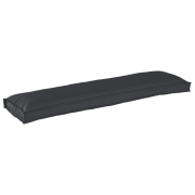 vidaXL Palettkudde för bänk Svart 150x40x8 cm Oxfordtyg