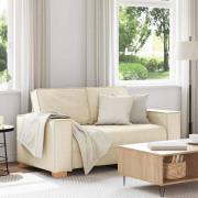 vidaXL 2-sits soffa linne 120 cm