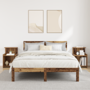 vidaXL Sängbord - 2 Pack - Gamla Trä - 40 x 35 x 60 cm - Trä
