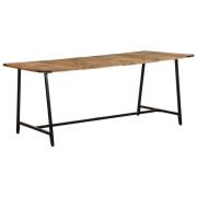 vidaXL Matbord 180x90x75 cm massivt mangoträ