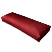 vidaXL Ryggdyna 120x40x10 cm vinröd