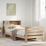 vidaXL Sängram utan madrass 90x190 cm massiv furu