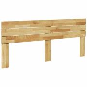 vidaXL Sänggavel 180 cm massivt trä ek