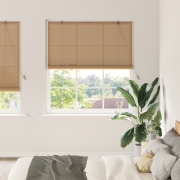 vidaXL Fönsterpersienner & Gardiner Ljusbrun 150 x 220 cm Bambu