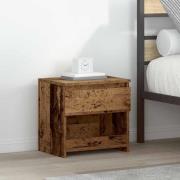 vidaXL Sängskåp 2 st gammalt trä 40x30x39 cm konstruerat trä