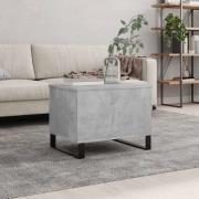 vidaXL Soffbord betonggrå 60x44,5x45 cm konstruerat trä