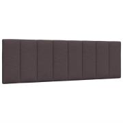 vidaXL Headboard Cushion "Hanko" Dark Brown 160 cm Fabric