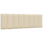 vidaXL Headboard Cushion "Hanko" Cream 160 cm Fabric