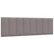 vidaXL Dyna till huvudgavel taupe 160 cm tyg