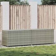 vidaXL Dynbox konstrotting 200x50x60 cm grå