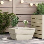 vidaXL Trädgårdsbord 60x60x30 cm impregnerat granträ