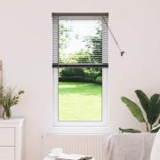 vidaXL Persienner Svart 60 x 2,5 x 130 cm Aluminium