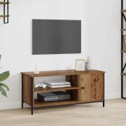 vidaXL TV-skåp Gammalt trä 100 x 40 x 45 cm Konstruerat trä