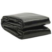 vidaXL Poolskydd svart 260x160 cm PE