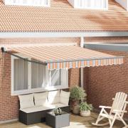 vidaXL Utfällbar markis 350 x 250 cm tyg