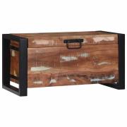 vidaXL Förvaringslådor Brun 60 x 30 x 30 cm Massivt återvunnet trä