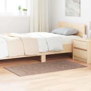 vidaXL Anti-glid Shaggy Matta Brun 80 x 150 cm PP